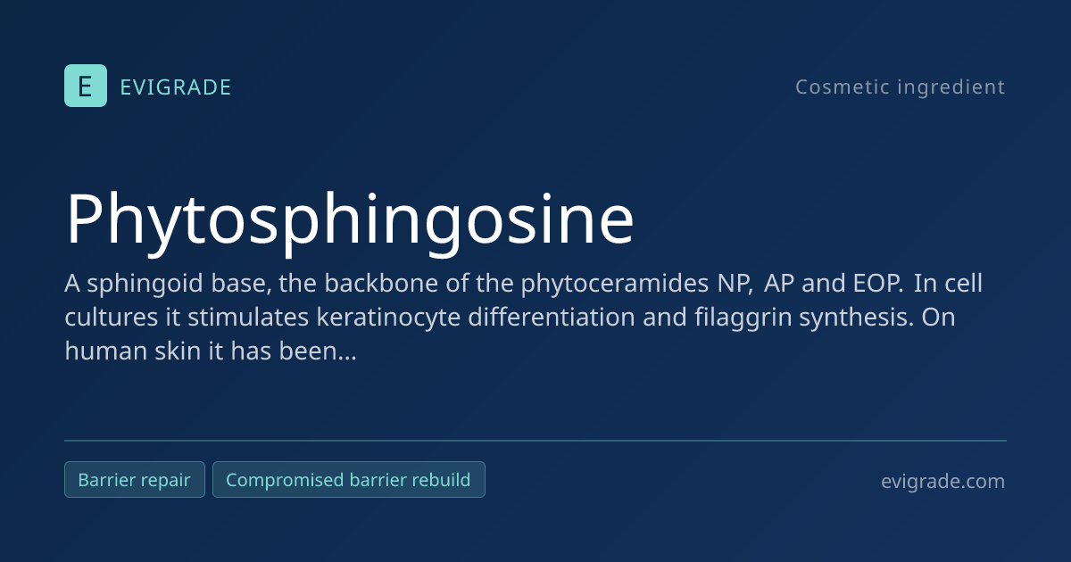 Phytosphingosine: pregnancy-safe – INCI review, safety, uses – Evigrade