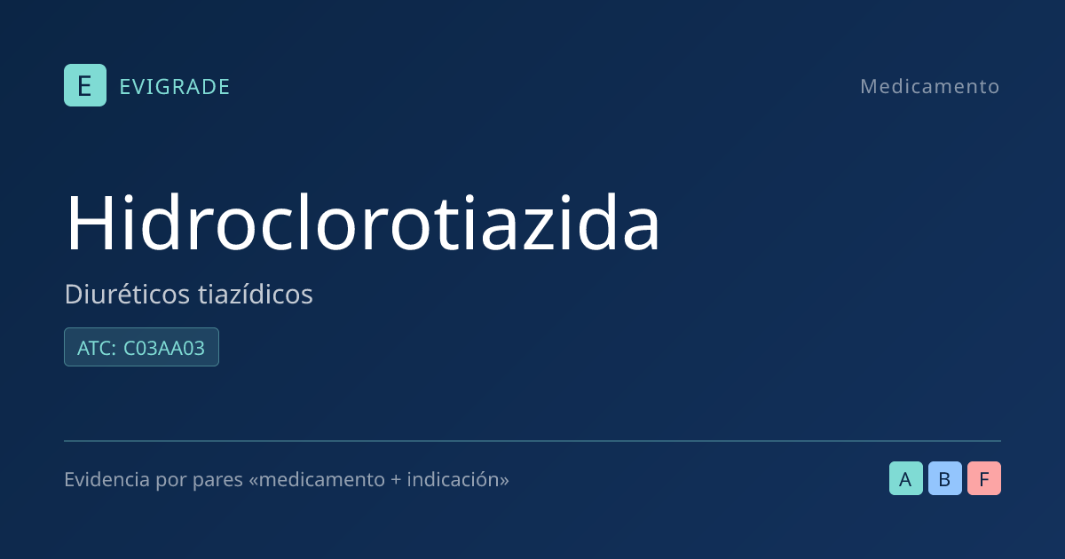 Hidroclorotiazida: Hipertensión arterial – dosing, side effects ...